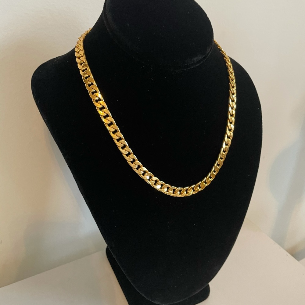 24k Cuban Link Chain